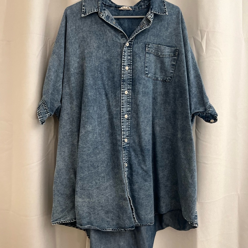 Elan Blue Denim dress
